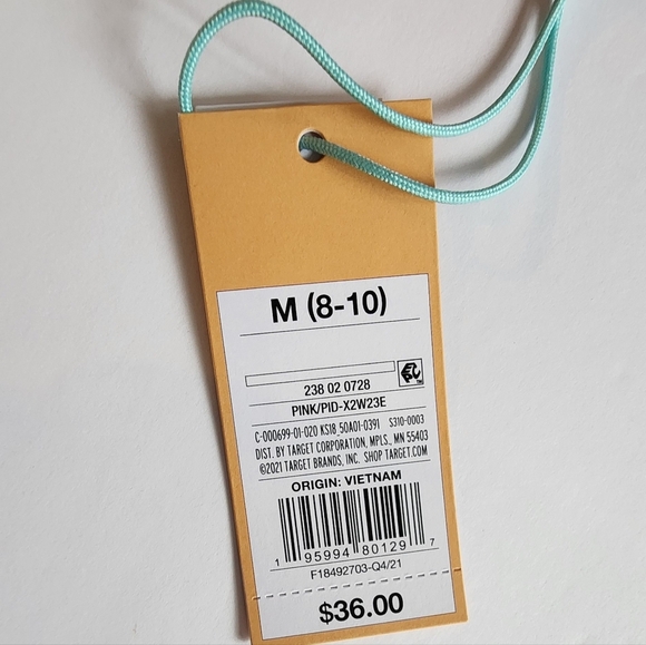 Women's One-Piece Swimsuit Size M   Dusty Rose   Kona Sol - Picture 9 of 9